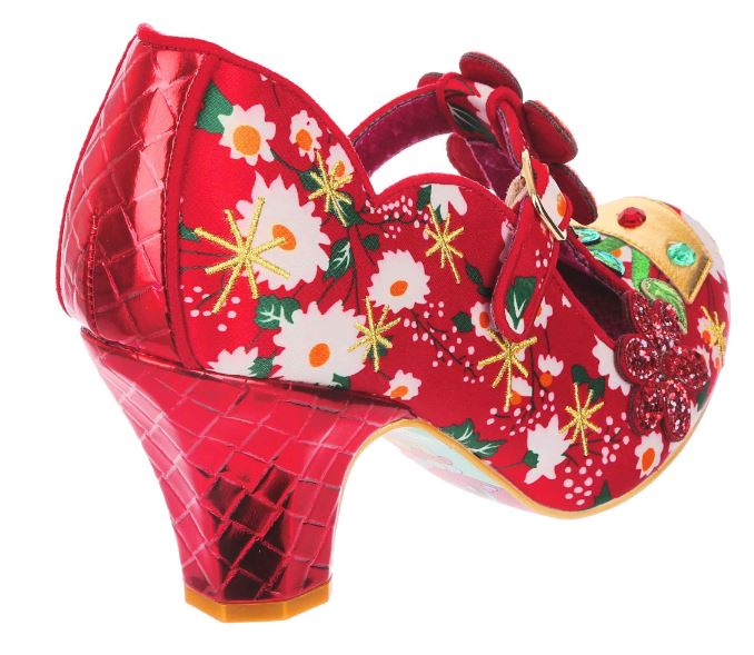 Irregular Choice Flower Pot Happy Houseplant Red