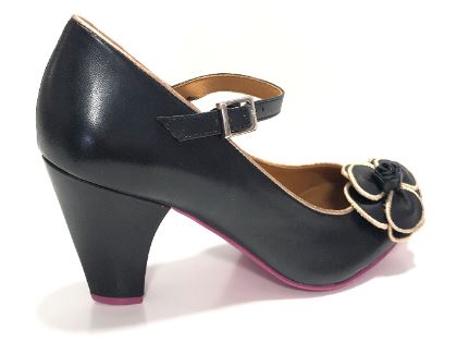 Cristofoli Autumnal Juliet Black with Rose Gold Trim