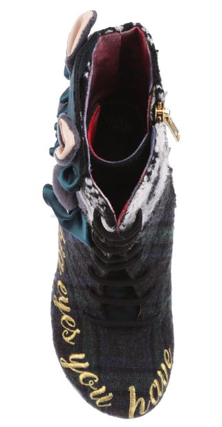 Irregular Choice Riding Hood Little Red Black