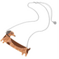 Erstwilder Terry Runyan Long Dog Necklace