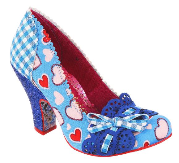 Irregular Choice Make My Day Blue