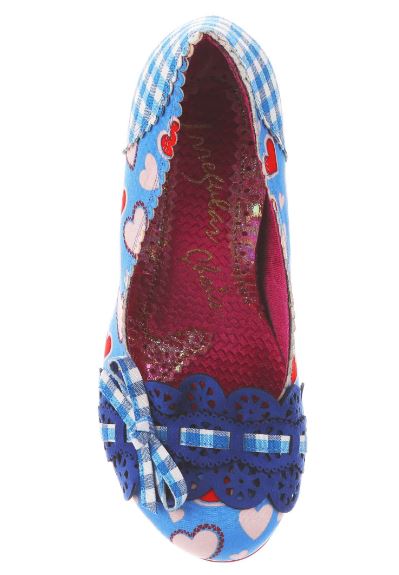 Irregular Choice Make My Day Blue