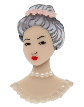 Erstwilder Paris Holiday Marie Antoinette Brooch