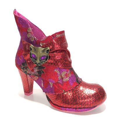 Irregular Choice Miaow Red