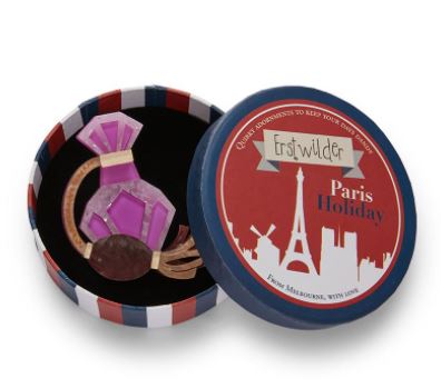 Erstwilder Paris Holiday Parfum D Erstwilder Brooch