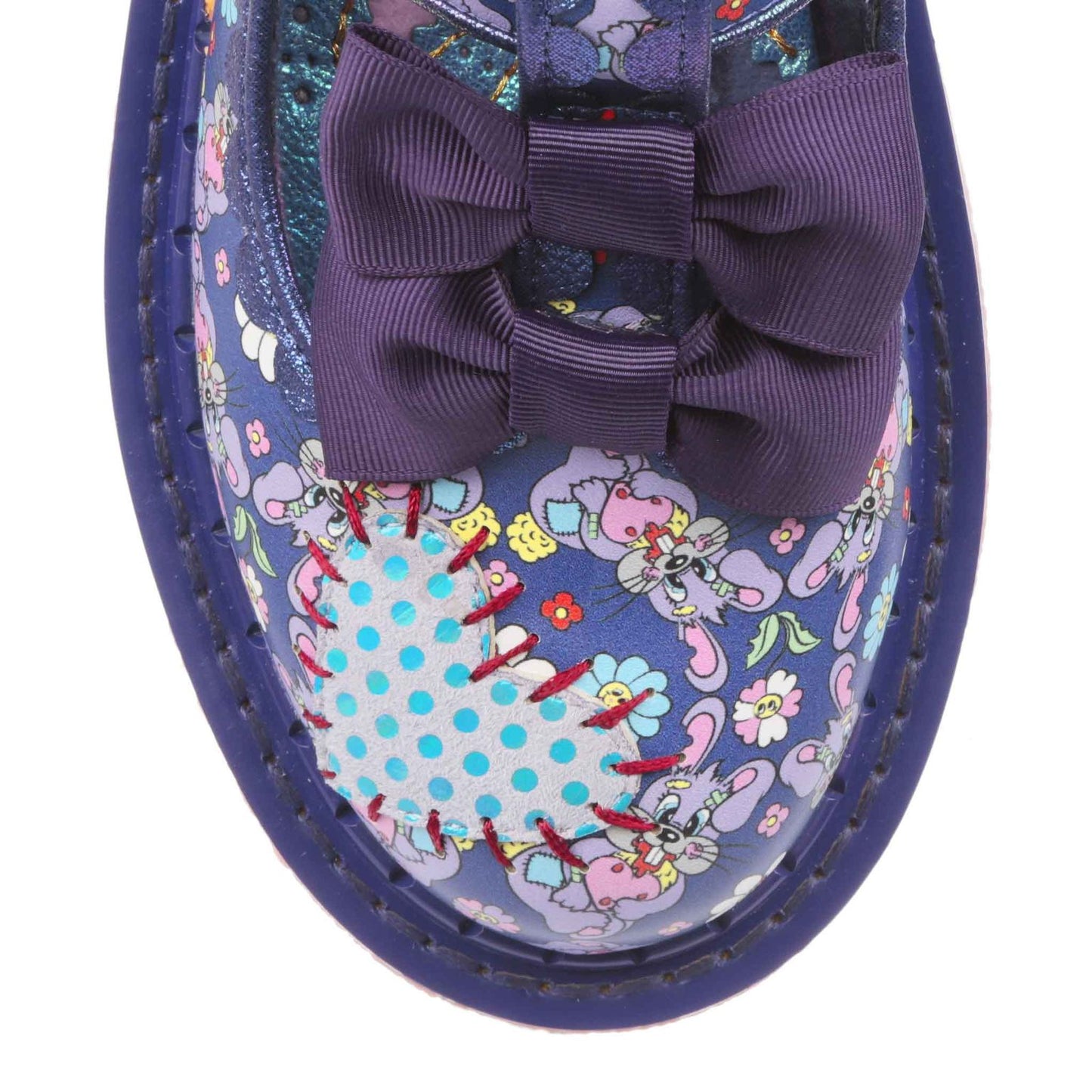 Irregular Choice Busted Bears Patched Up Love