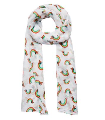 Rainbow ruff brooch deals