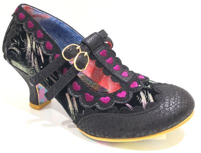 Irregular choice nicely done black shop