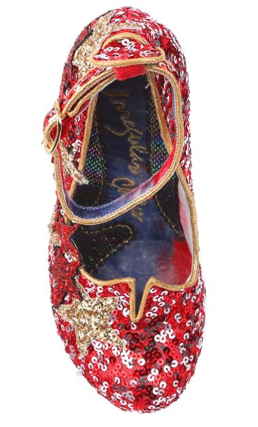 Irregular Choice Shooting Star Red