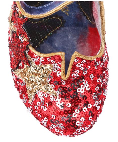 Irregular Choice Shooting Star Red