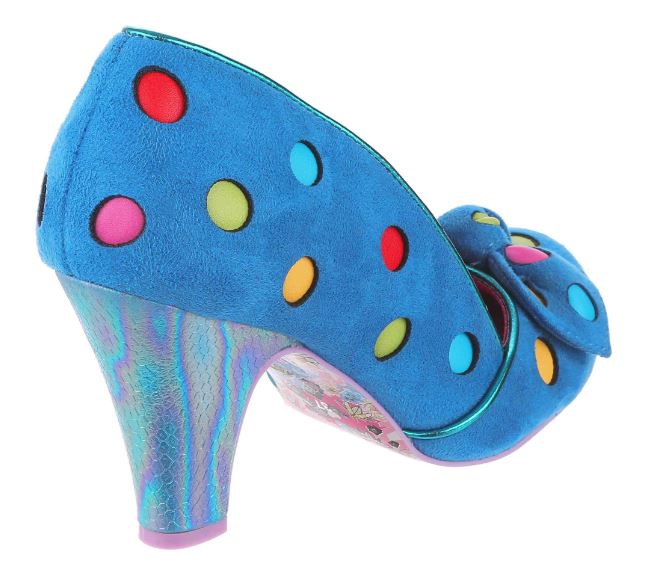 Irregular Choice Spot The Dot Blue