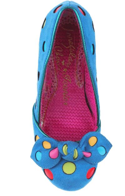 Irregular Choice Spot The Dot Blue