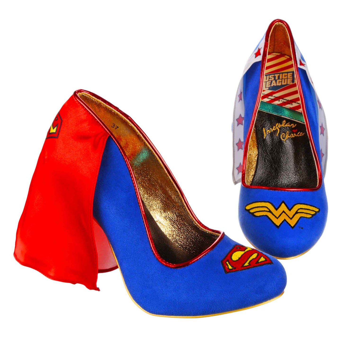 Irregular Choice Justice League Who Needs Capes