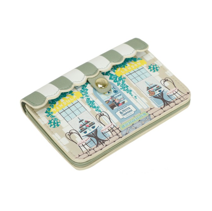 Vendula La Petite Creperie Accordian Card Wallet