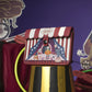 Vendula Skelecats Ghost Train Accordian Card Wallet
