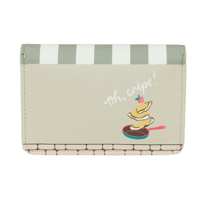 Vendula La Petite Creperie Accordian Card Wallet