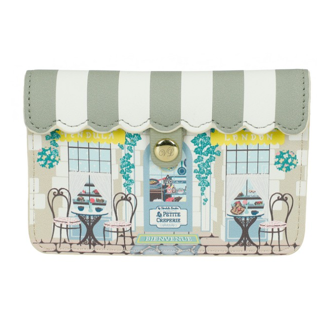 Vendula La Petite Creperie Accordian Card Wallet