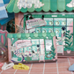 Vendula Bubble Cats Laundromat Accordian Card Wallet
