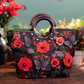 PREORDER Vendula Butterfly Garden Woven Large Ari Bag