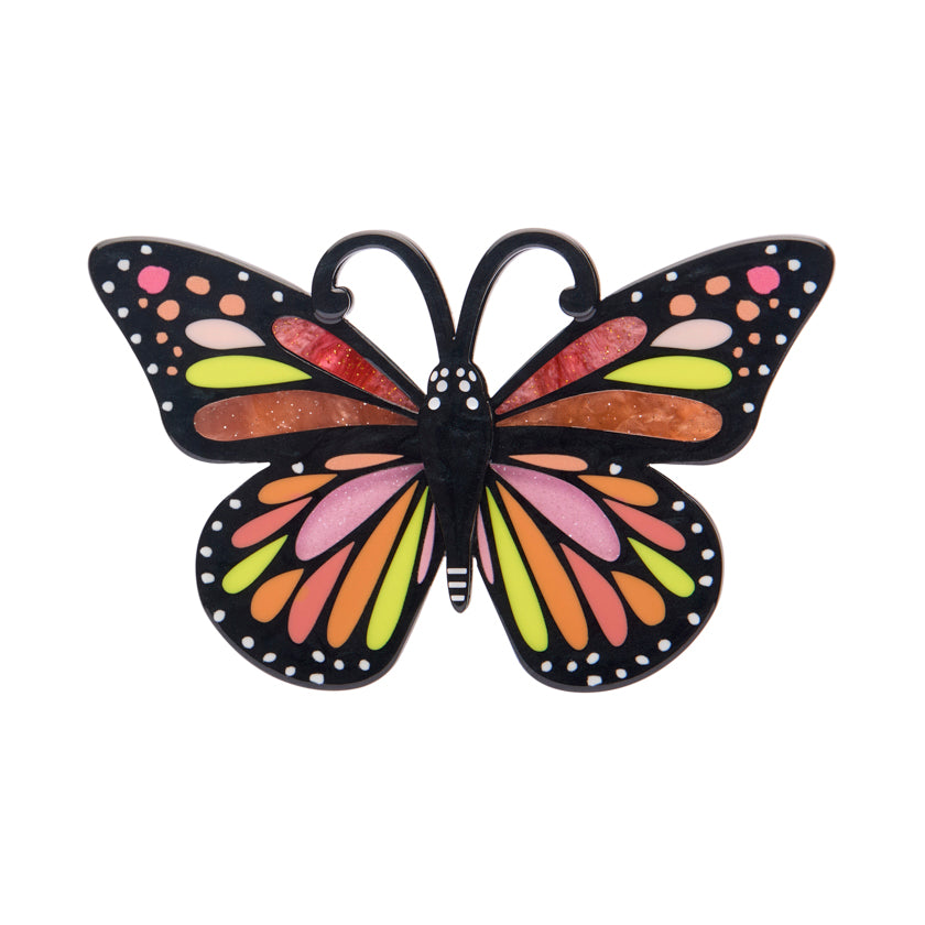 Erstwilder Pete Cromer North America The Magnificent Monarch Butterfly Brooch