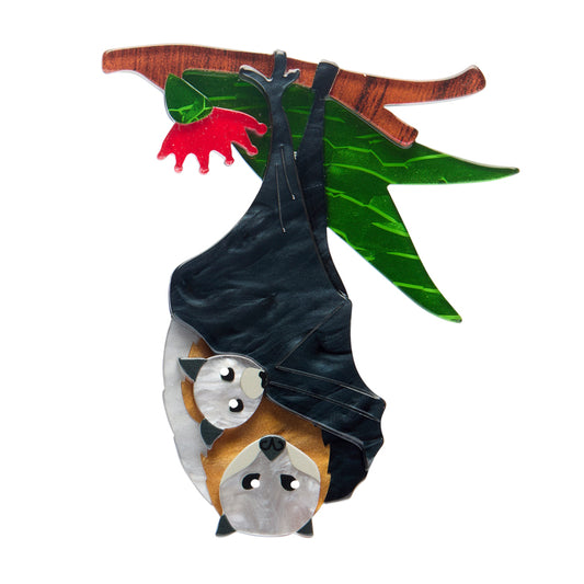 Erstwilder Australiana Frankie and Finn Flying Foxes Brooch
