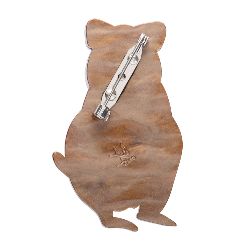 Erstwilder Australiana Quinn the Quokka Brooch
