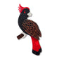 Erstwilder Carnaboo the Cockatoo Brooch