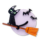 Erstwilder Midnight Mischief Familiar Flight Brooch