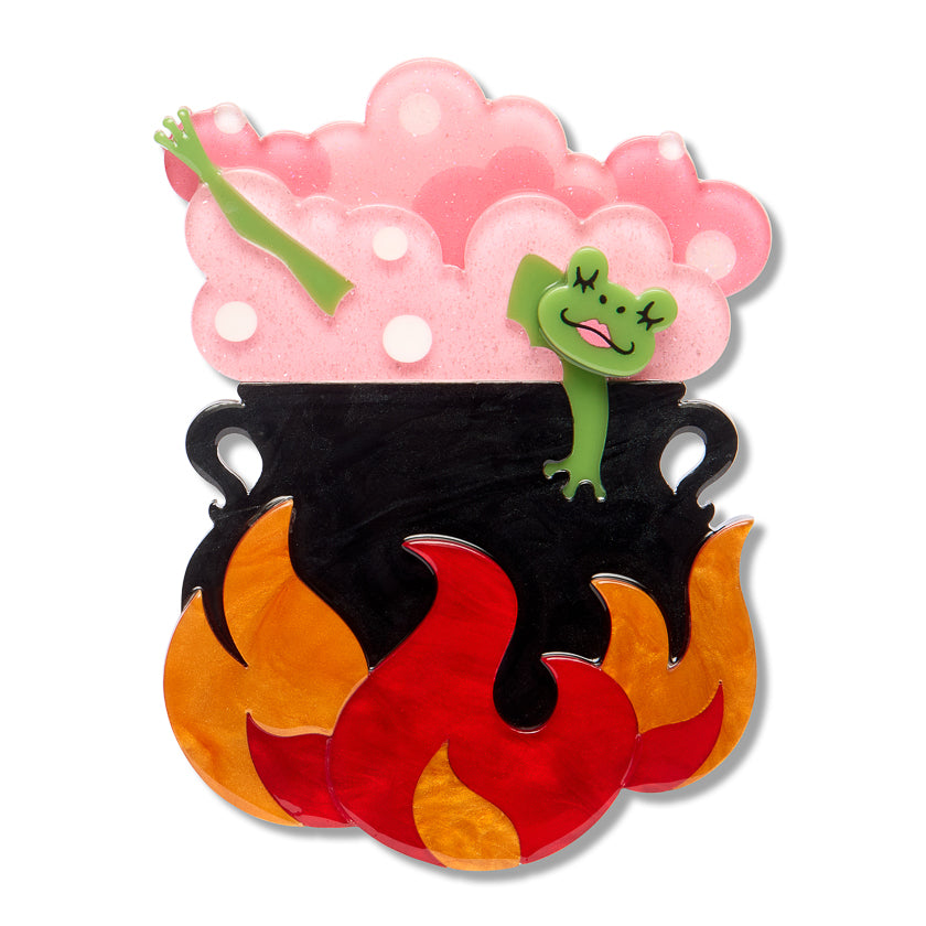 Erstwilder Midnight Mischief Spookin Spa Day Brooch