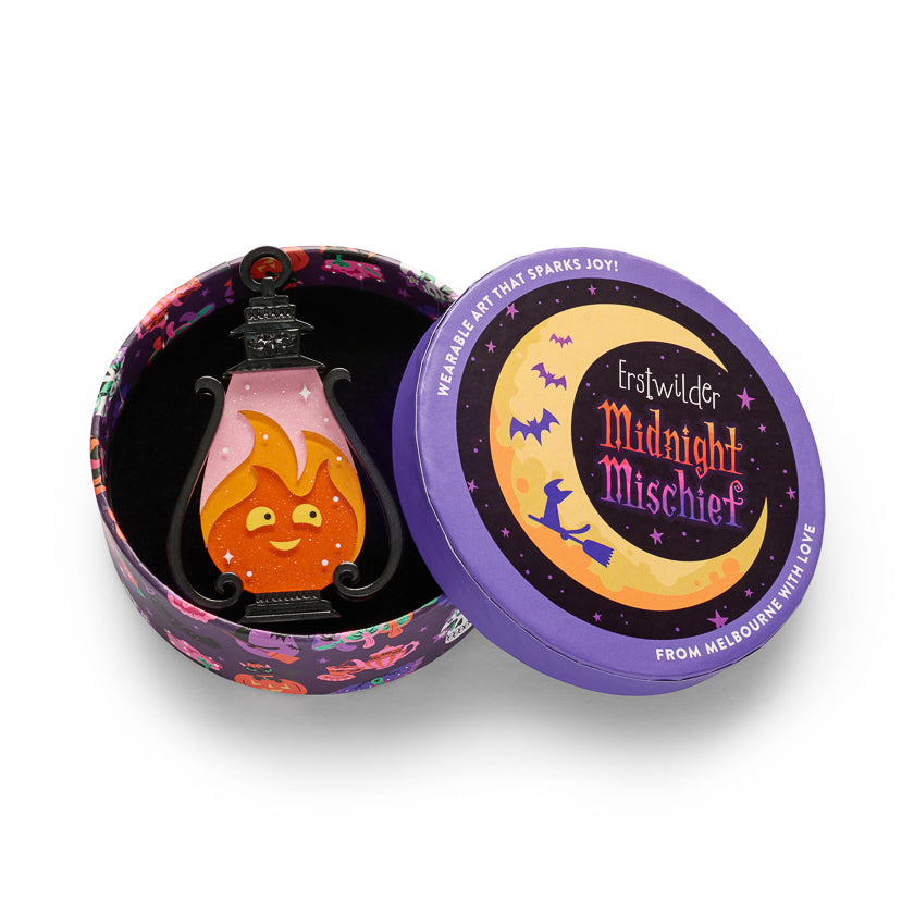 Erstwilder Midnight Mischief Glow Up Brooch