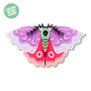 Erstwilder Midnight Mischief Flutter By Night Brooch