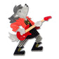 Erstwilder Wild at Work Howl Shredder Brooch