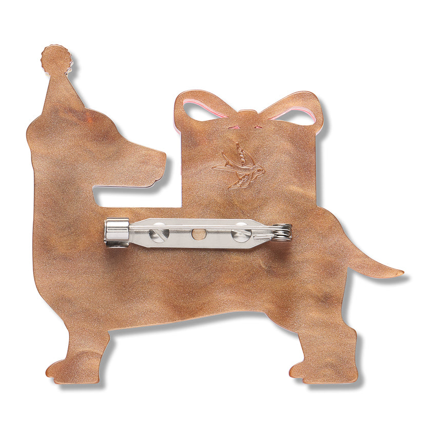 Erstwilder Celebrations Present Company Brooch