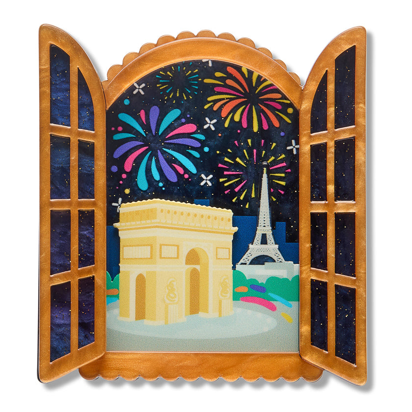 Erstwilder Celebrations Fireworks Far and Wide Brooch