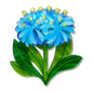 Erstwilder x Royal Botanic Gardens Victoria Blue Pincushion Brooch