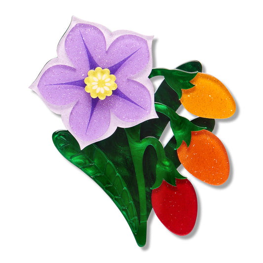 Erstwilder x Royal Botanic Gardens Victoria Kangaroo Apple Brooch