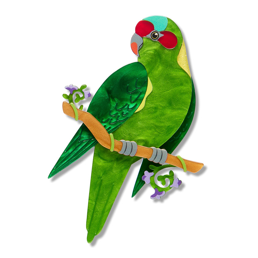 Erstwilder x Royal Botanic Gardens Victoria Musk Lorikeet Brooch