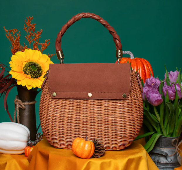 Vendula Flower Shop Amber Edition Basket Bag