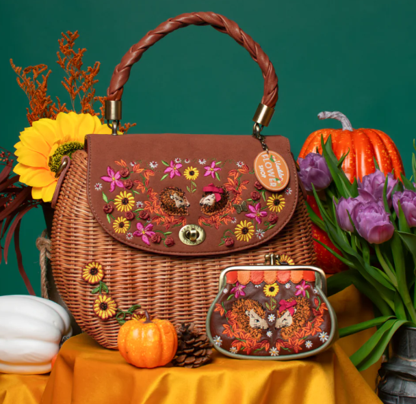 Vendula Flower Shop Amber Edition Basket Bag