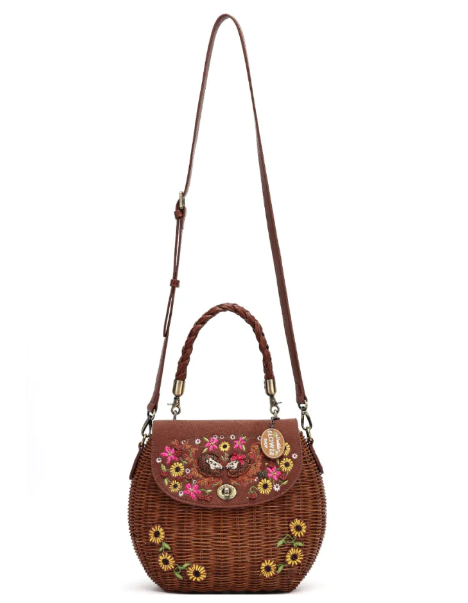 Vendula Flower Shop Amber Edition Basket Bag
