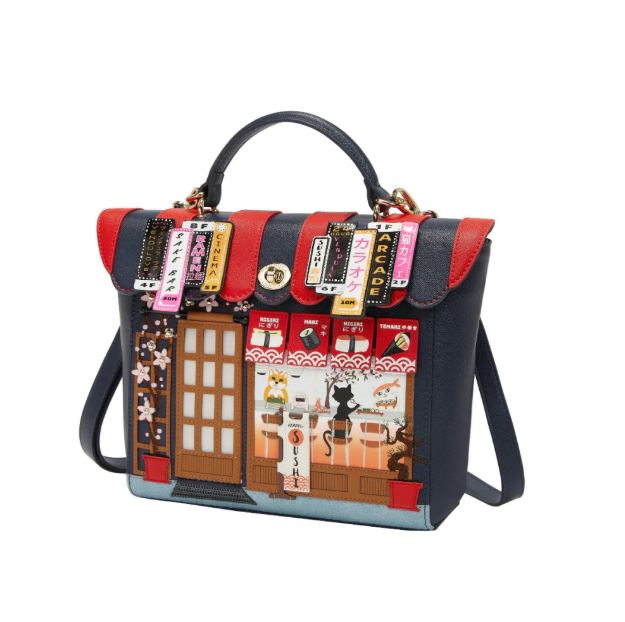 PREORDER Vendula Sushi Blue Edition Shoulder Backpack Converter