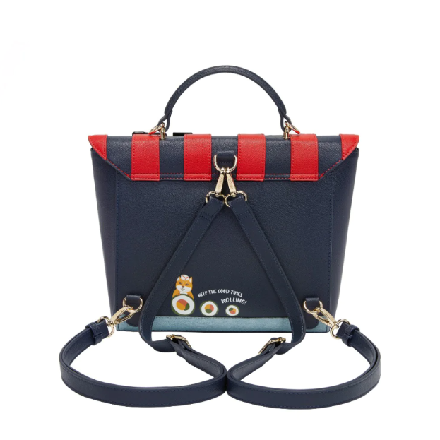 PREORDER Vendula Sushi Blue Edition Shoulder Backpack Converter