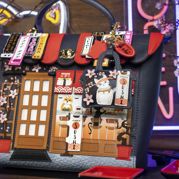 PREORDER Vendula Sushi Blue Edition Shoulder Backpack Converter