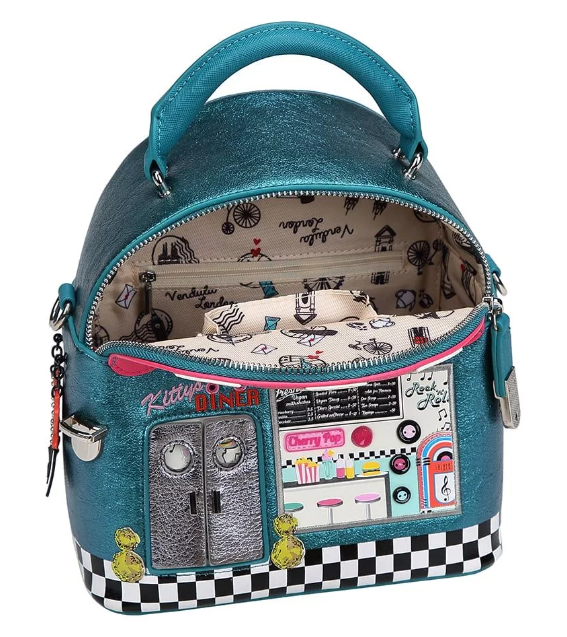 Vendula Kittys Diner Nova Mini Backpack