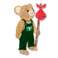Erstwilder Bears Adventures Brooch