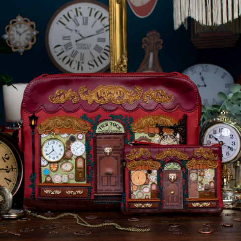 Vendula Tick Tock Clock Shop Bella Bag