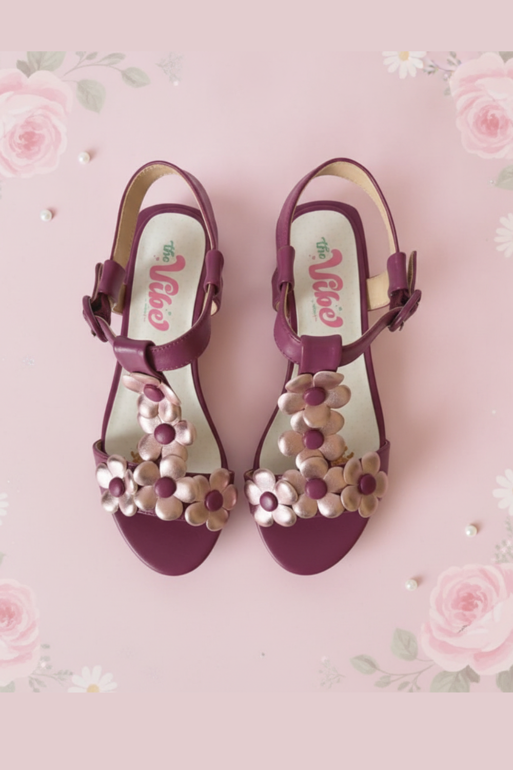 The Vibe is Petal Parade in Berry Shimmer
