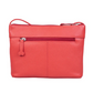Mala Leather Bertie Cross Body Bag Red