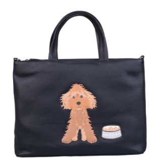 Mala Leather Bertie Grab Bag Black