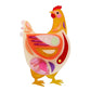 Erstwilder Pete Cromer Easter Bessie the Chicken Brooch